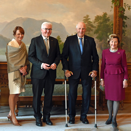 Welcomed the German President